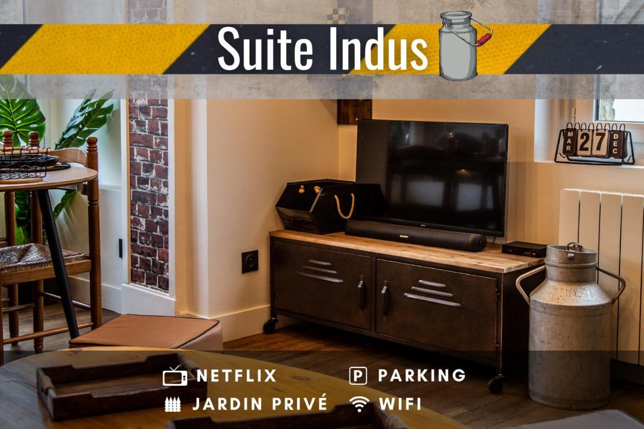 Suite Indus - Jardin, Netflix Et Parking - Le Manoir Aux Pommes Orbec Exterior foto