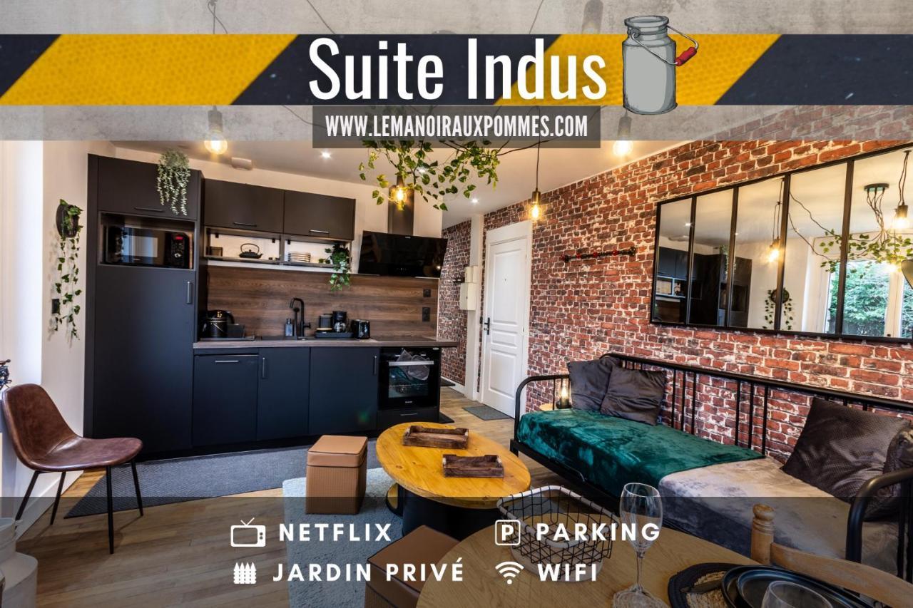 Suite Indus - Jardin, Netflix Et Parking - Le Manoir Aux Pommes Orbec Exterior foto
